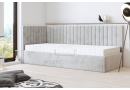 Schneller Versand Carlos SM 02 90x200 cm Einzelbett Jugendbett Kinderbett mit Bettkasten und Lattenrost, rechts, Riviera 21 versandbereit